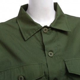 TRENDY TURN-DOWN COLLAR LONG SLEEVE FRONT POCKET (ARMY GREEN S/M/L/XL)