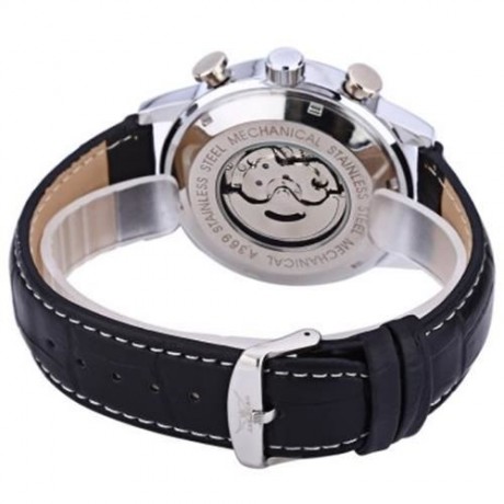 JARAGAR F120550 MALE AUTO MECHANICAL WATCH THREE WORKING SUB-DIALS DATE DAY DISPLAY WRISTW