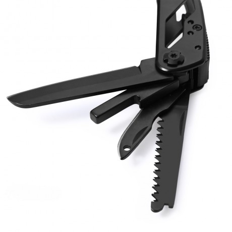GANZO G202B USEFUL MULTI TOOL PLIERS WITH MULTI SPECIFICATION SCREWDRIVER (BLACK)