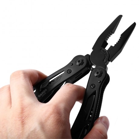 GANZO G202B USEFUL MULTI TOOL PLIERS WITH MULTI SPECIFICATION SCREWDRIVER (BLACK)