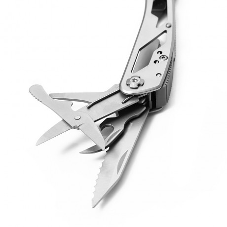 GANZO G202 HOT SALE MULTI TOOL PLIERS WITH MULTI SPECIFICATION (SILVER)