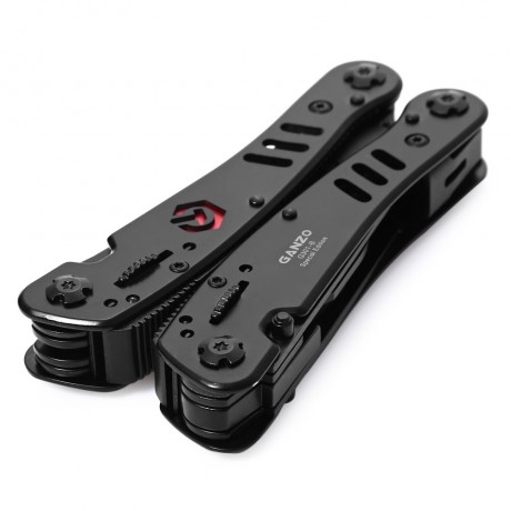 COMPACT SIZE GANZO G301B MULTI TOOL PLIERS (BLACK)