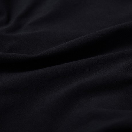 MALE LETTER PRINT EMBROIDERY ZIPPER DESIGN ROUND NECK SHORT SLEEVE SHIRT (BLACK M/L/XL/XXL