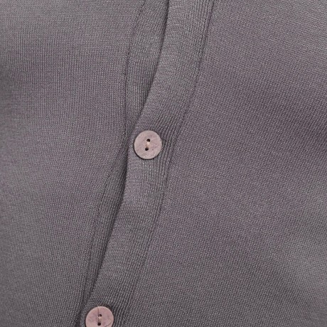 CASUAL PURE COLOR V NECK LONG SLEEVE MALE SLIM FIT KNITWEAR (KHAKI M/L/XL/XXL)