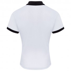 FASHIONABLE FALSE TWO PIECES TURN DOWN COLLAR MALE SHORT SLEEVE SHIRT (WHITE M/L/XL/XXL)