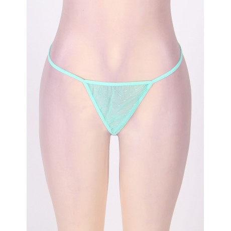 PLUS SIZE POLKA DOT UNDERWIRE LINGERIE / BABYDOLL (SIZE XL/3XL)