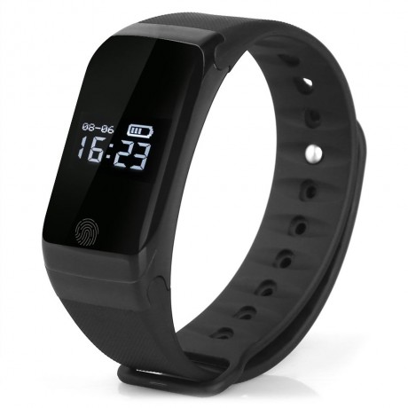 X7 BLUETOOTH 4.0 SPORTS SMART WATCH HEART RATE TRACKER (BLACK)