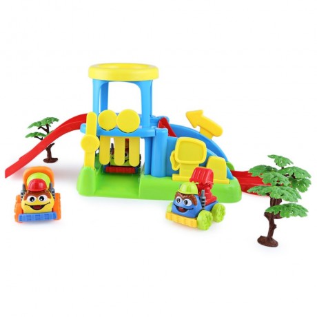 CHILDREN COOL PARKING LOT DISASSEMBLY ASSEMBLY EDUCATIONAL TOY SET (COLOURMIX)