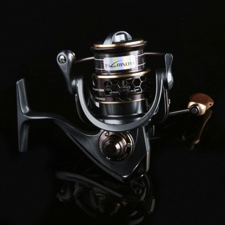 TSURINOYA JAGUAR2000 DOUBLE SPOOL 5:2:1 FISHING REEL FISH TACKLE (COLOURMIX 2000)