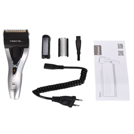 KEMEI KM - 1720 RECHARGEABLE RECIPROCATING CORDLESS BLADE (WHITE AND BLACK)