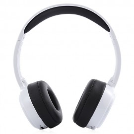 MARROW 303B WIRELESS BLUETOOTH 4.0 HEADBAND HEADPHONES (WHITE)