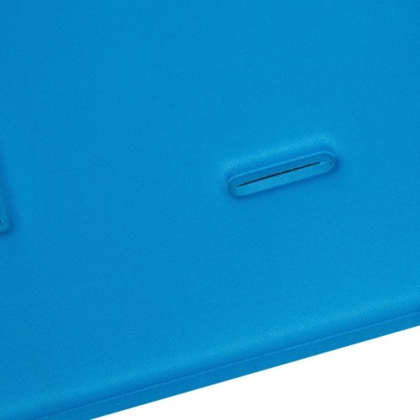 SOLID COLOR BREATHABLE COTTON CUSHION FOR BABY CARRIAGE (BLUE)