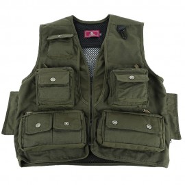  PREVIOUS NEXT LEO ARMY GREEN FISHING VEST (ARMY GREEN L/XL/2XL/3XL)