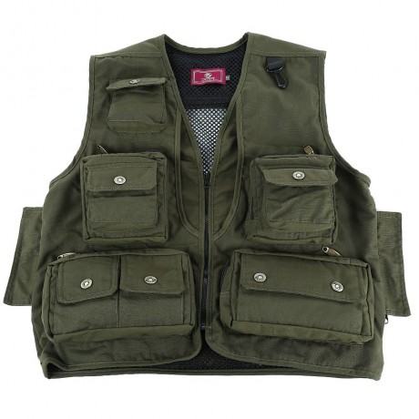  PREVIOUS NEXT LEO ARMY GREEN FISHING VEST (ARMY GREEN L/XL/2XL/3XL)