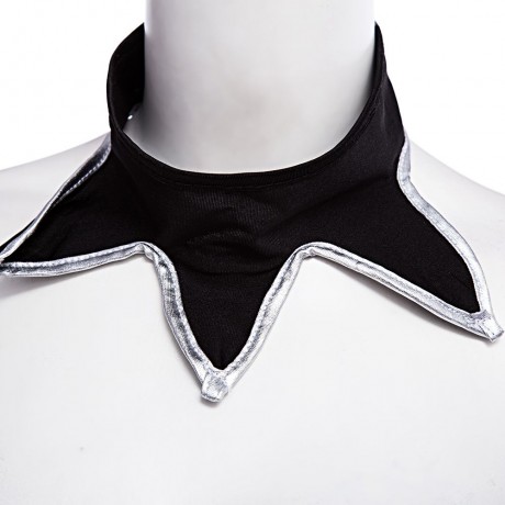 HALLOWEEN PARTY STRAPLESS SHEATH IRREGULAR PATCHWORK WITCH UNIFORM WITH CAP