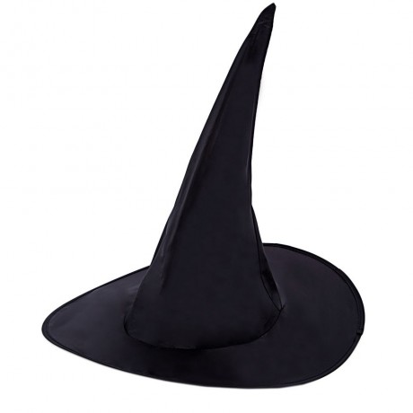 HALLOWEEN PARTY STRAPLESS SHEATH IRREGULAR PATCHWORK WITCH UNIFORM WITH CAP