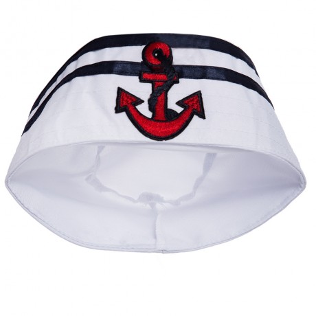 CREW NECK SHORT SLEEVE BOWKNOT STRIPE CROP TOP   HIGH WAIST OVERALL SAILOR UNIFORM