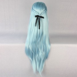 WOMEN LONG LIGHT BLUE NATURAL STRAIGHT FULL WIGS ANIME COSPLAY PARTY FOR SWORD ART ONLINE 
