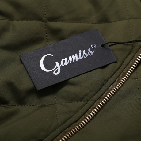 CASUAL ROUND NECK LONG SLEEVE ZIPPER TYPE PURE COLOR WOMEN JACKET (ARMY GREEN, SIZE S/M/L/