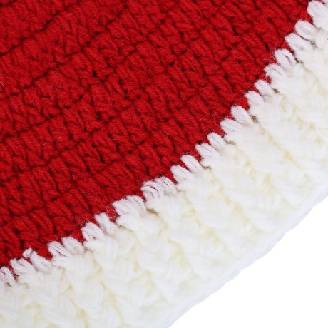 MULTIPURPOSE KNIT WINDPROOF WARM UNISEX CHRISTMAS HAT (WHITE)