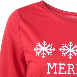 MERRY CHRISTMAS BITCHES GRAPHIC SWEATSHIRT (RED, SIZE S/M/L/XL)