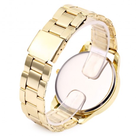 ZHOULIANFA UNISEX QUARTZ WATCH ARTIFICIAL DIAMOND CHRISTMAS THEME PATTERN DIAL WRISTWATCH 