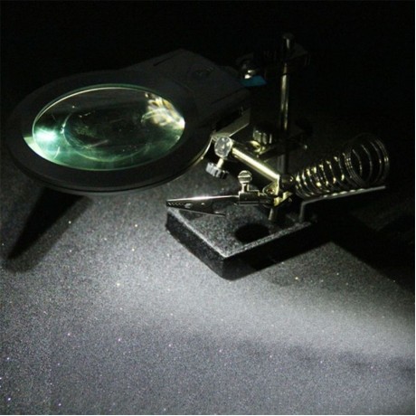WLXY JM - 508A MULTI-FUNCTIONAL WELDING MAGNIFYING GLASS ELECTRIC MACHINE SOLDERING IRON H