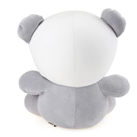 METOO ANIMAL PLUSH DOLL TOY BIRTHDAY CHRISTMAS GIFT FOAM GRANULE FILLER (DEEP GRAY)