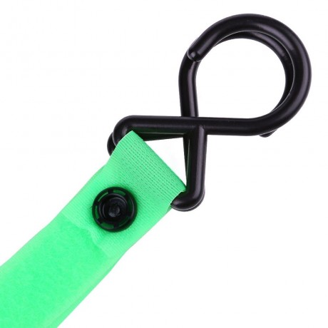 PORTABLE HIGH TOUGHNESS BABIES STROLLER HOUSEHOLD HOOK (GREEN)
