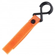 PORTABLE HIGH TOUGHNESS BABIES STROLLER HOUSEHOLD HOOK (ORANGE RED)