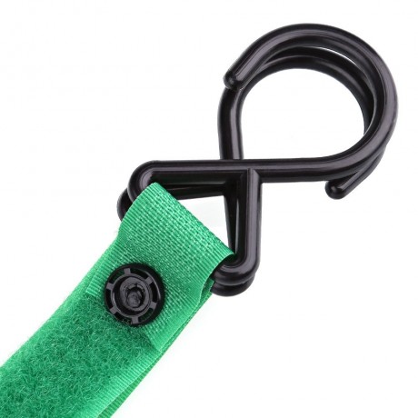 PORTABLE HIGH TOUGHNESS BABIES STROLLER HOUSEHOLD HOOK (EMERALD)