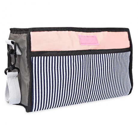 CONVENIENT CHILD CART LARGE STORAGE MOTHER BAG (PINK)