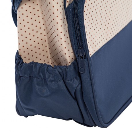 5PCS MULTIFUNCTIONAL DOT NAPPY CHANGING MUMMY HANDBAG DIAPER PAD FEEDING BOTTLE HOLDER FOO