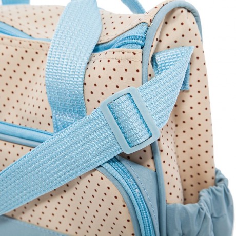 5PCS MULTIFUNCTIONAL DOT NAPPY CHANGING MUMMY HANDBAG DIAPER PAD FEEDING BOTTLE HOLDER FOO