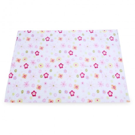 SUPER SOFT CHILDREN CARTOON PRINT PLUS SIZE BLANKET (COLORFUL FLOWER)