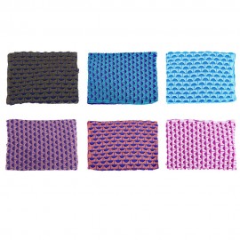 CHARMING MERMAID SHAPE GEOMETRIC DESIGN SMALL POCKET PATTERN BLANKET (KHAKI)