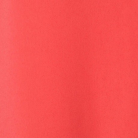 ELEGANT V-NECK SOLID COLOR 3/4 SLEEVE PLUS SIZE BLOUSE FOR WOMEN (JACINTH, SIZE XL/2XL/3XL