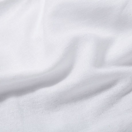 CASUAL ELASTIC WAIST PRINT SIGNATURE COTTON PLUS SIZE KNEE-LENGTH SHORTS FOR MEN (WHITE, S
