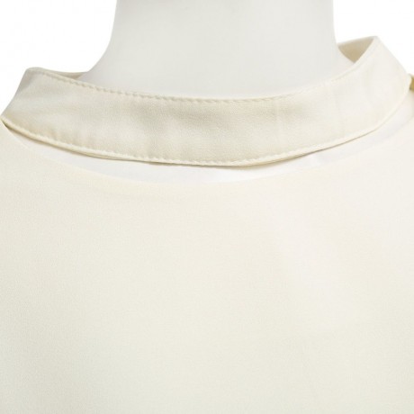 CASUAL HALTER FLARE SLEEVE PLUS SIZE LOOSE SHIRT FOR WOMEN (WHITE, SIZE XL/2XL/3XL/4XL/5XL