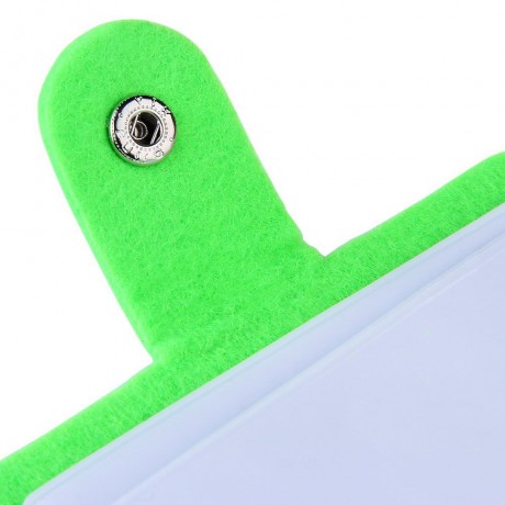 SOLID HASP DESIGN SOFT FELT CUTTING FERRULE FOR MEN WOMEN (GRASS GREEN)