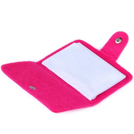 SOLID HASP DESIGN SOFT FELT CUTTING FERRULE FOR MEN WOMEN (ROSE)