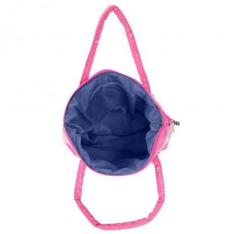 SIMPLE DESIGN SOLID COLOR TOTE BAG FOR LADIES (LIGHT PINK)