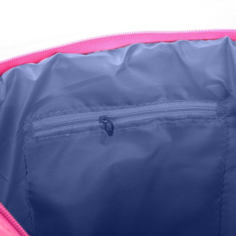 SIMPLE DESIGN SOLID COLOR TOTE BAG FOR LADIES (LIGHT PINK)