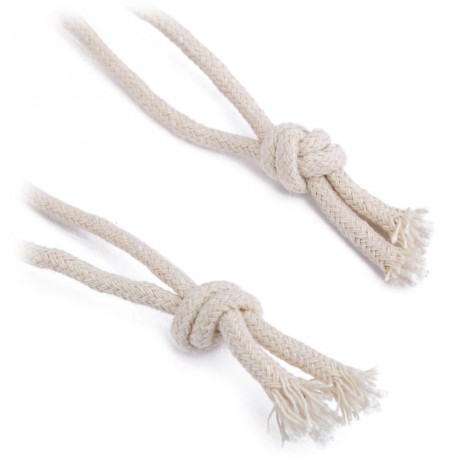 GRID TENSIBILITY ROPE HANDCRAFT COTTON BUGGY BAG FOR WOMEN (RED WITH WHITE, SIZE S/M/L)