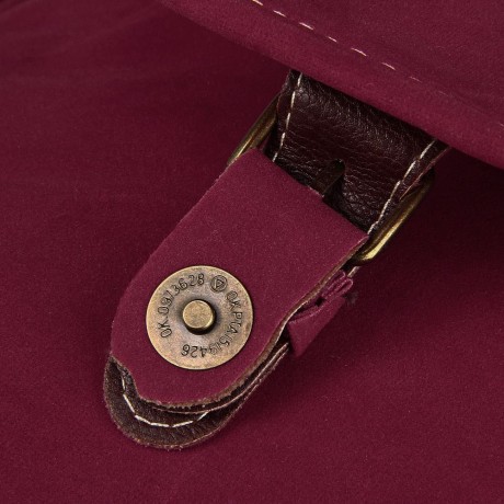 RETRO ENGRAVING AND FRINGE DESIGN WOMEN'S SATCHEL (RED)