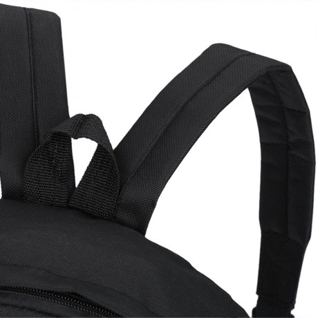 STITCHWORK LETTER MOON OXFORD PORTABLE BACKPACK FOR UNISEX (BLACK)