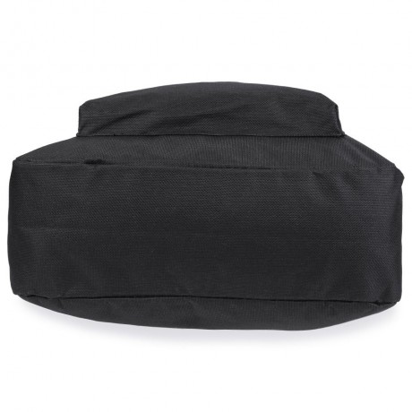 STITCHWORK LETTER MOON OXFORD PORTABLE BACKPACK FOR UNISEX (BLACK)