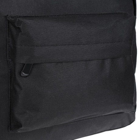 STITCHWORK LETTER MOON OXFORD PORTABLE BACKPACK FOR UNISEX (BLACK)