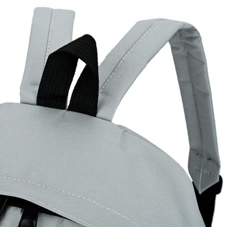 STITCHWORK LETTER MOON OXFORD PORTABLE BACKPACK FOR UNISEX (GRAY)