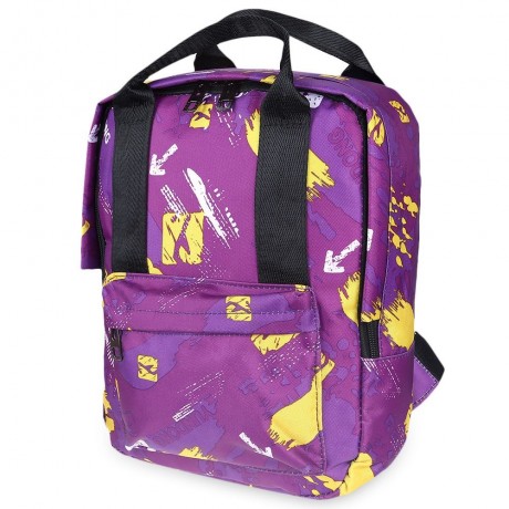 TRENDY GIRL GRAFFITI PRINT OXFORD HANDBAG TOTE PORTABLE BAG TRAVEL SHOPPING SCHOOL BACKPAC